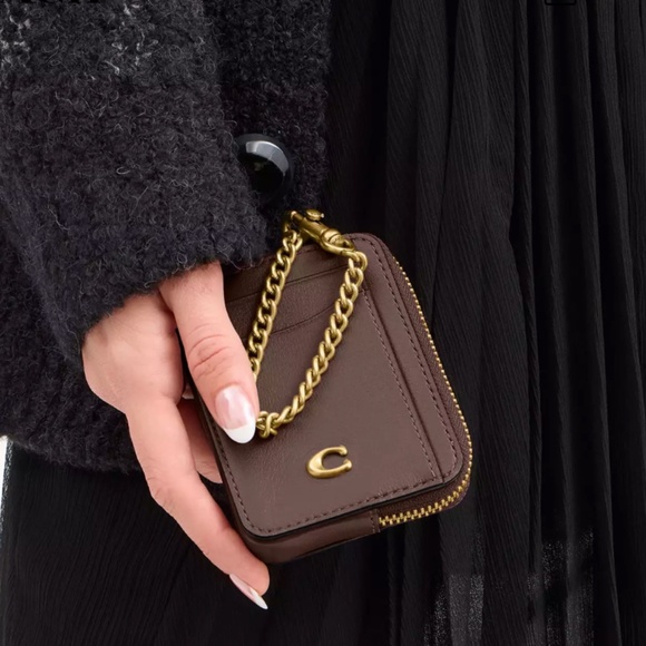 Coach ID wallet chain card case - Picture 3 of 4